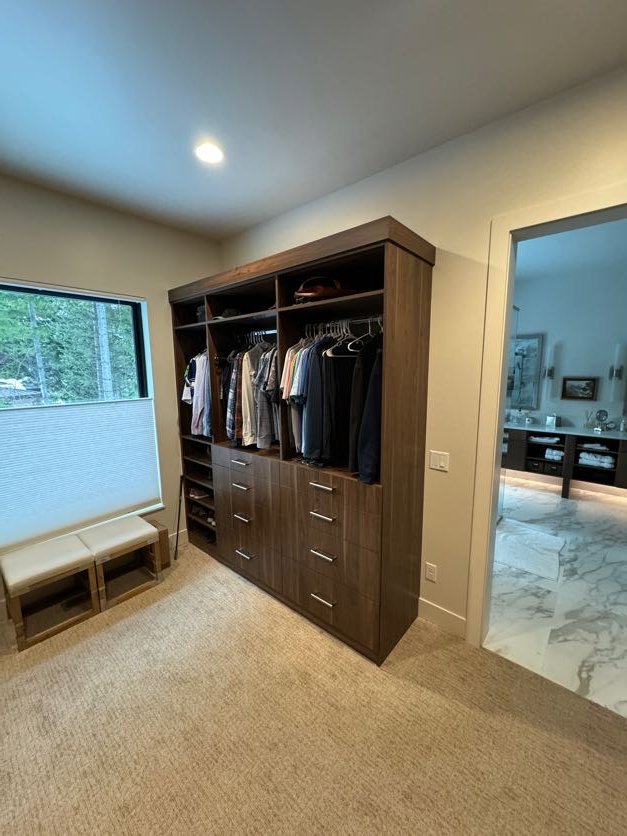 Master Closet in Tumble Creek — Closet Maestro project CM-039