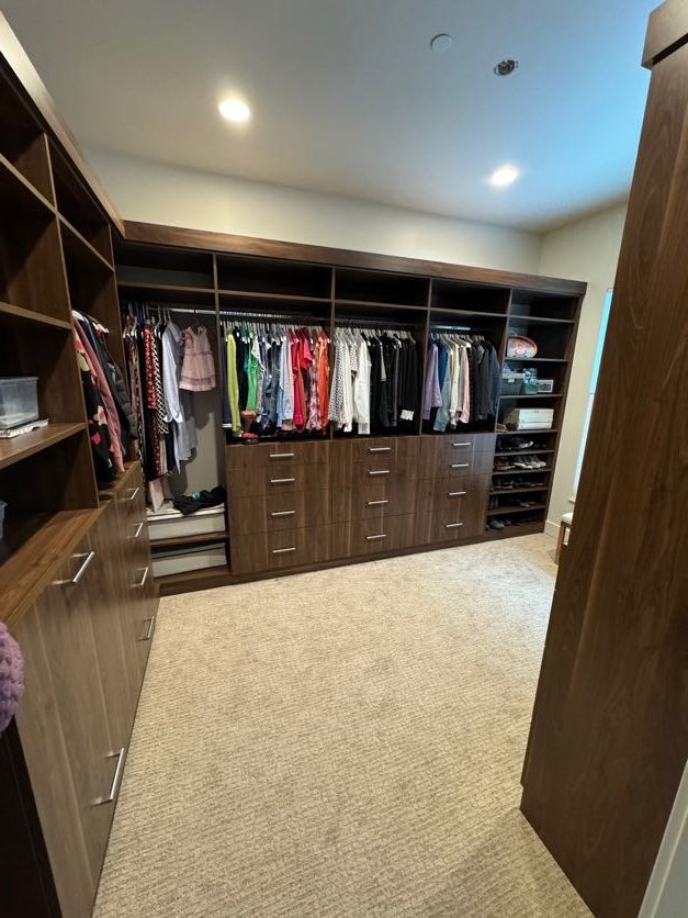 Master Closet in Tumble Creek — Closet Maestro project CM-087