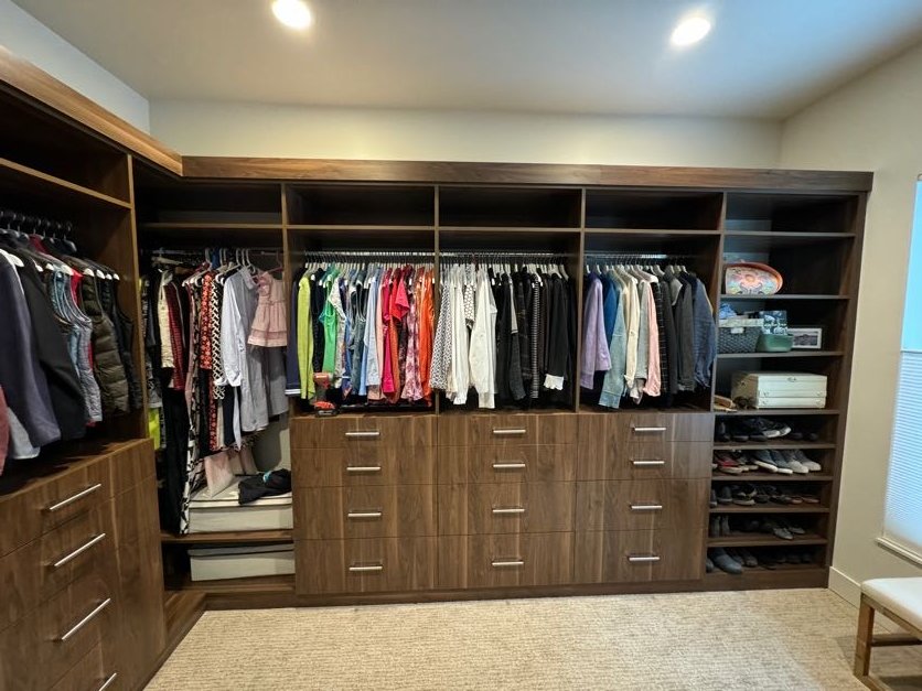Master Closet in Tumble Creek — Closet Maestro project CM-088