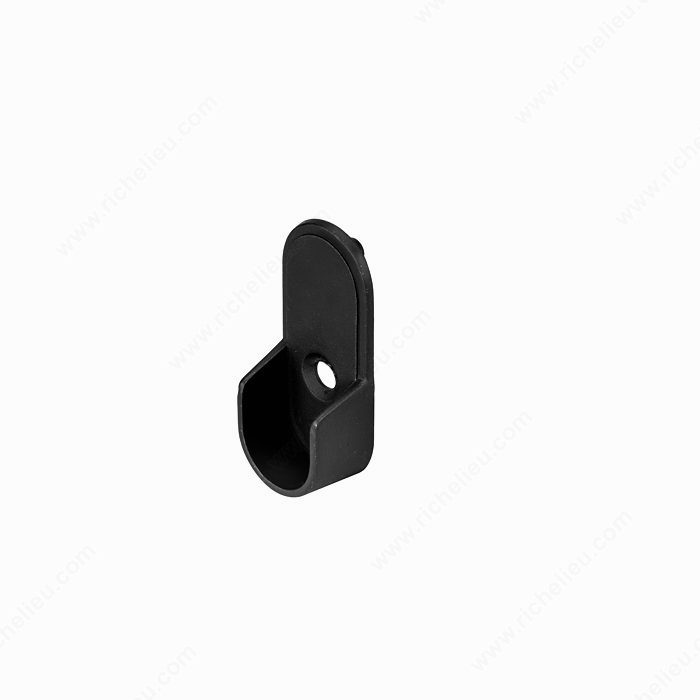 Rod End Supports — Matte Black (Pair)